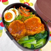 ハンバーグ弁当|Chiharϋnさん