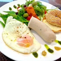 休日のBreakfast|まんのすけさん