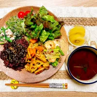 🐔夜【鶏肉と蓮根のカレー炒め】🐔|Laniさん