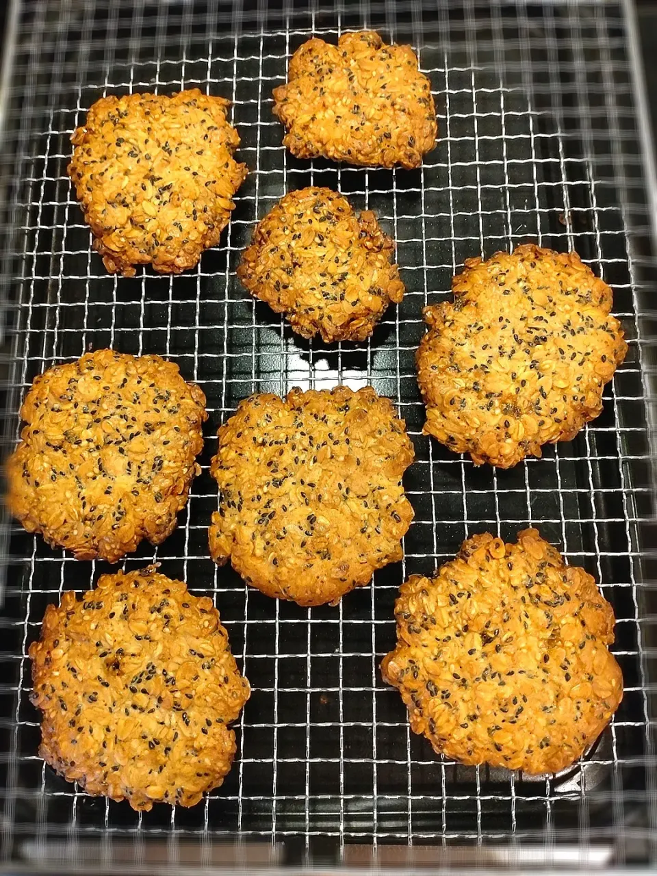 胡麻とオートミールのクッキー|みりさん