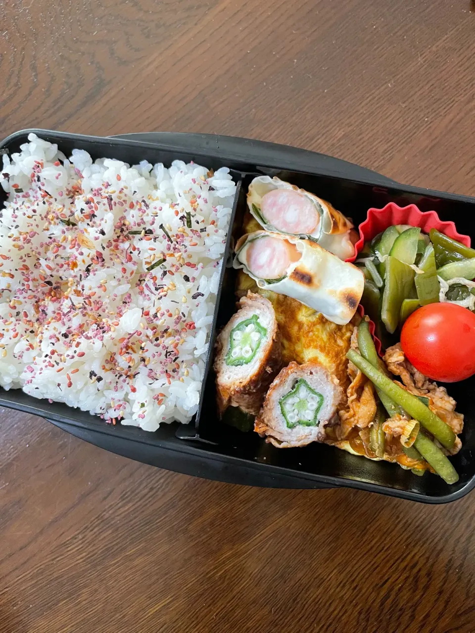 オクラの肉巻き弁当|kiicoさん