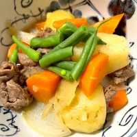 #皆大好き肉じゃが#コンソメ顆粒|Rie Morisakiさん