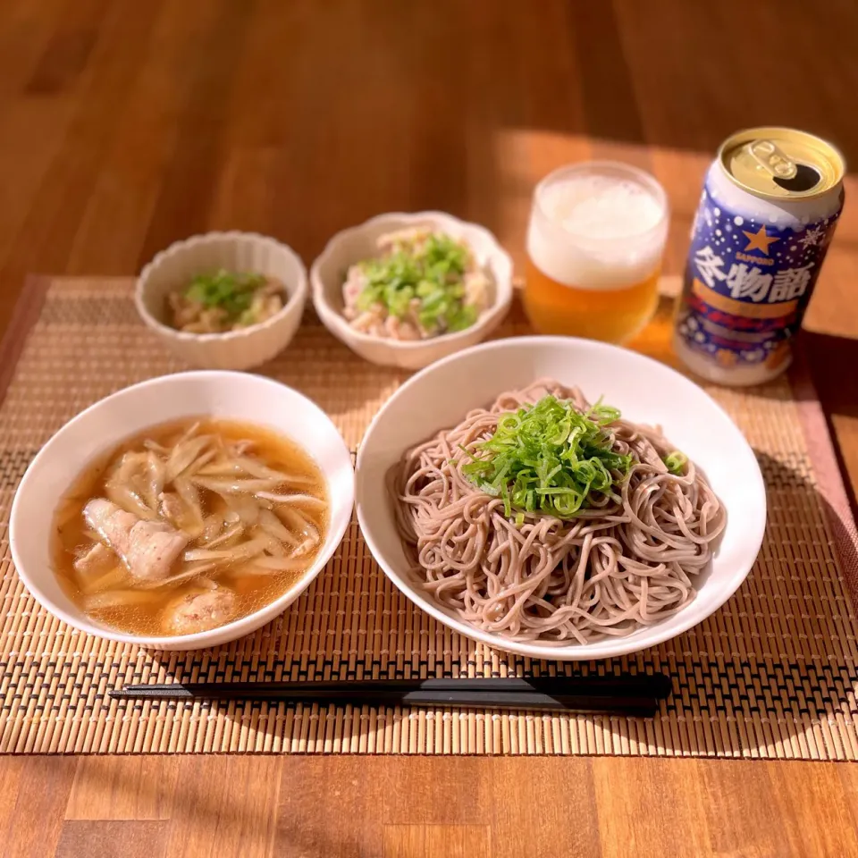 豚バラ肉とごぼうのつけ蕎麦|Ruotoさん