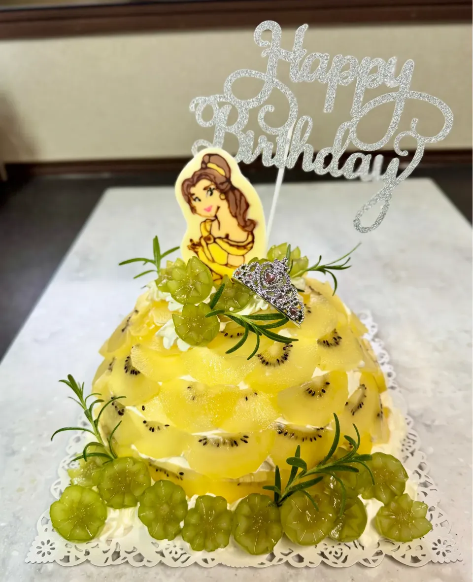 美女と野獣　ベルのケーキ|富士子🍒🐰🍓さん