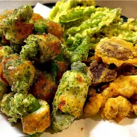 ししとうちくわ天/椎茸天|Hiropanさん