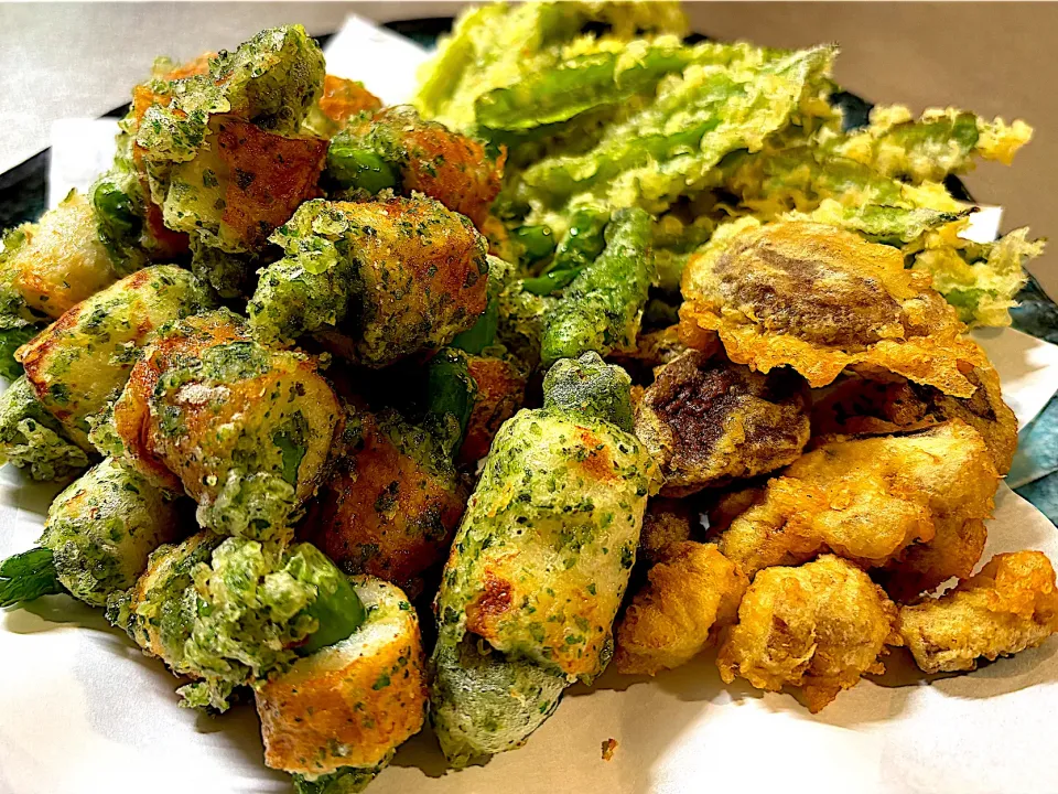 ししとうちくわ天/椎茸天|Hiropanさん