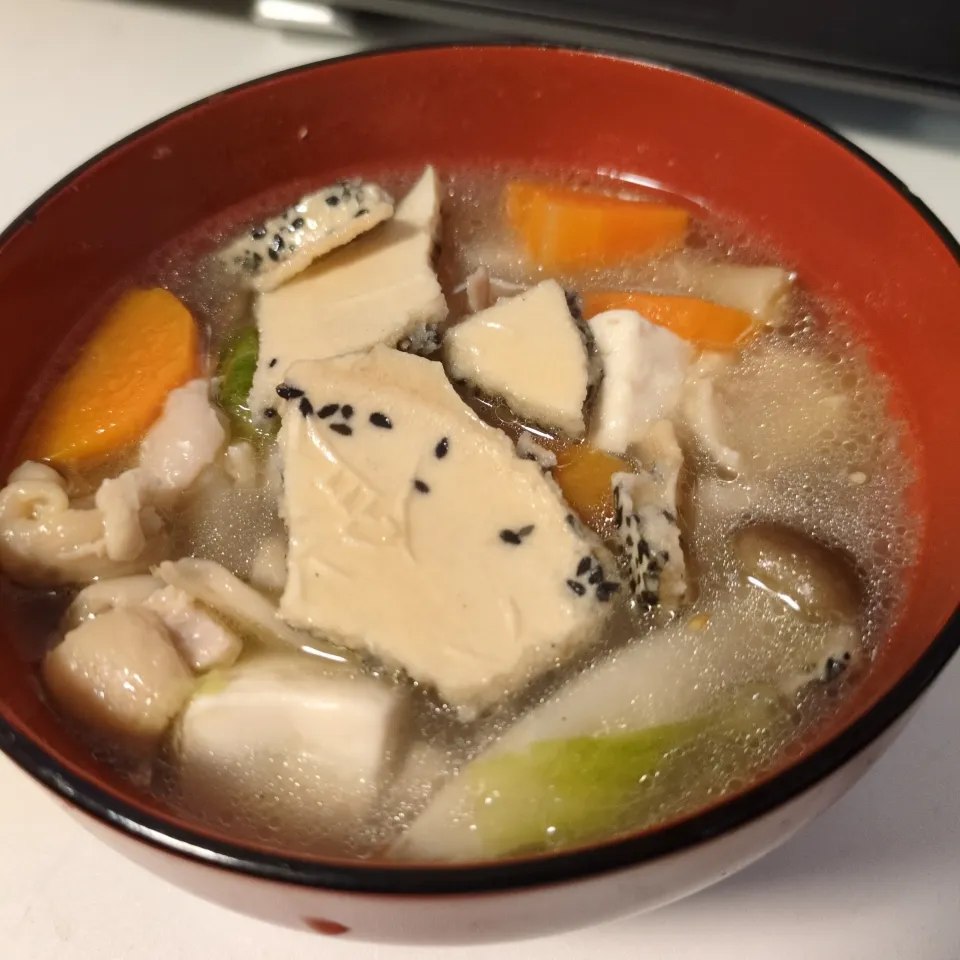 せんべい汁|つくもさん