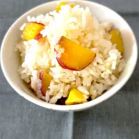 さつま芋ご飯|狛犬さん