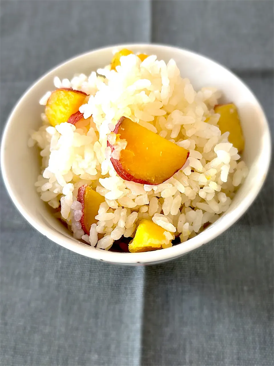 さつま芋ご飯|狛犬さん