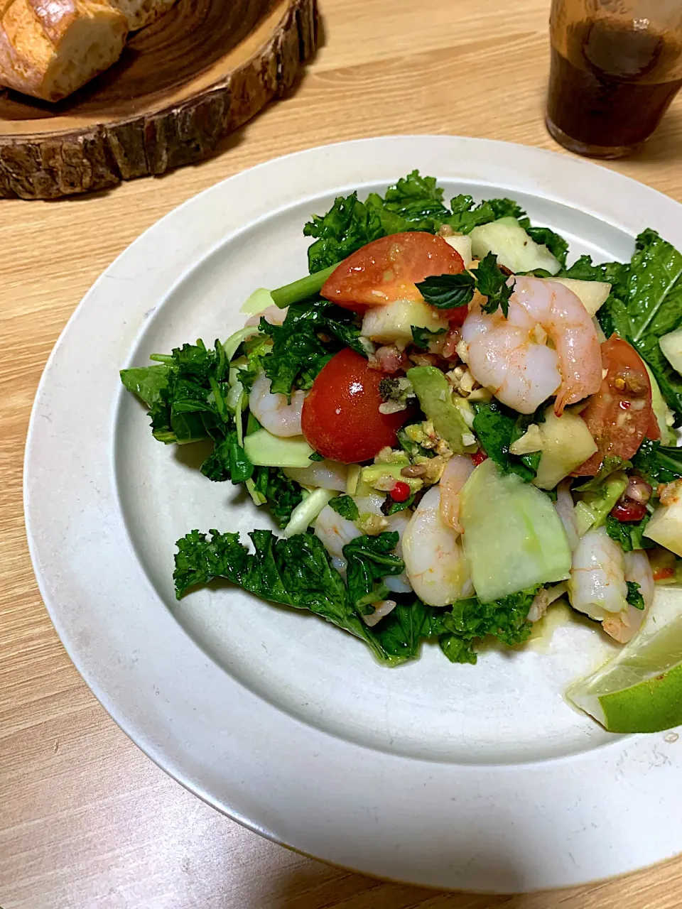 青パパイヤのグリーンサラダ|KimaLABOさん