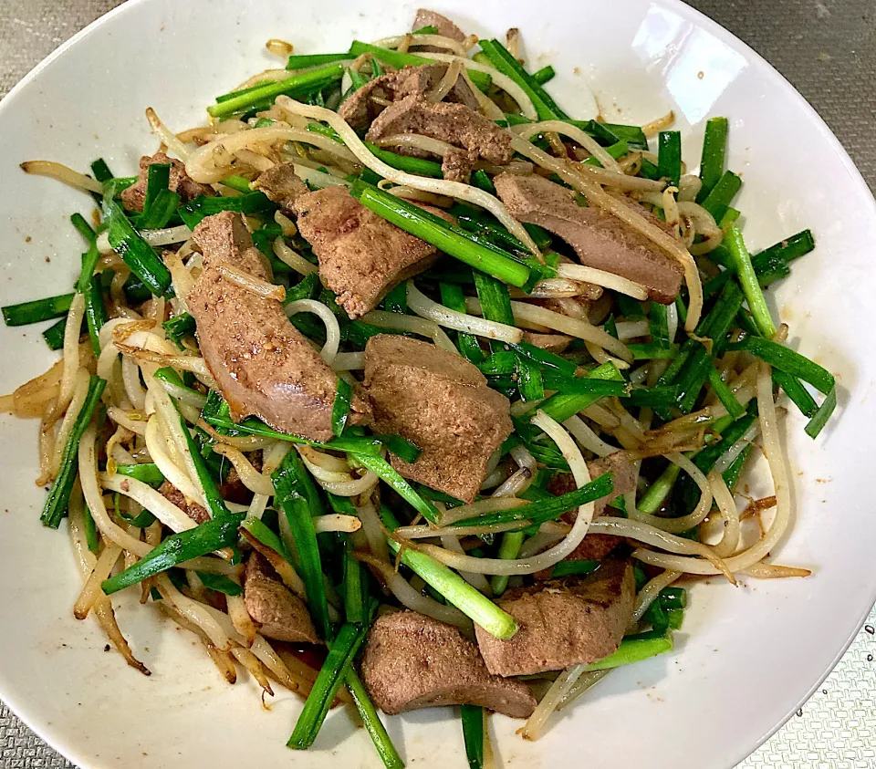 レバニラ炒め|satoruさん