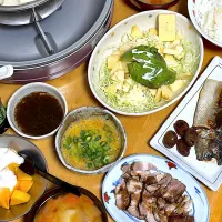 灰干し鯖焼き🐟湯豆腐|Makokoさん