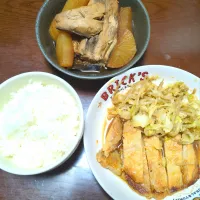 ぶり大根＆豚肉な味噌焼き|Riapple🍎さん