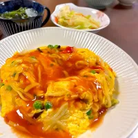 天津飯|まーまさん