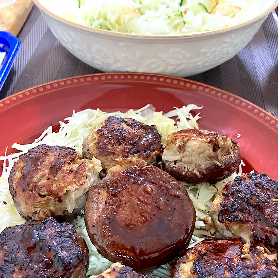 椎茸の肉詰め|minipicnicさん