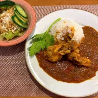 11/4の夜ごはん~チキンと野菜のカレー（無水カレー）~|ゆかｕさん