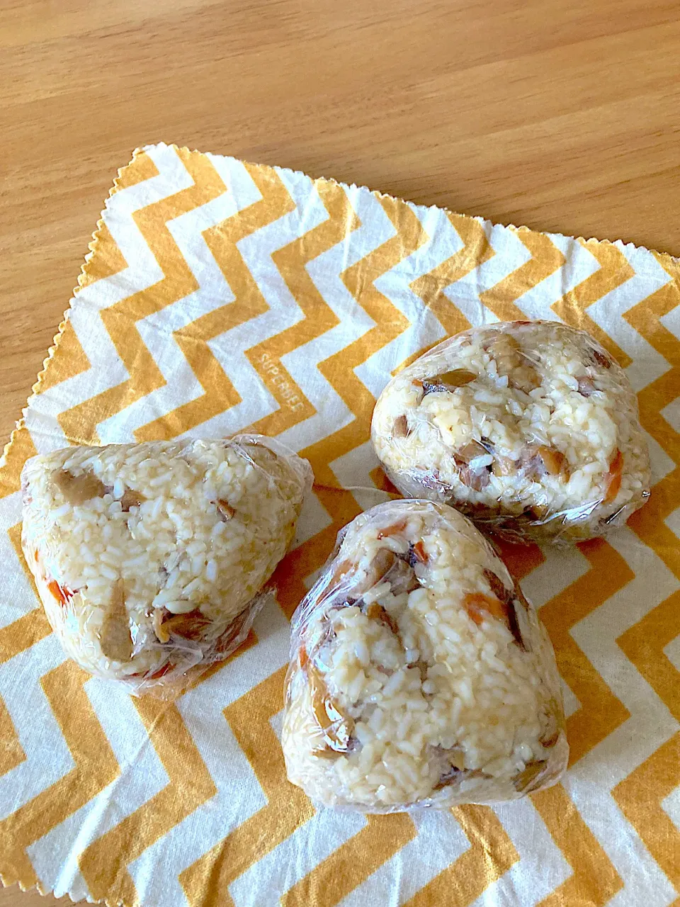 かしわご飯おにぎり|さくたえさん