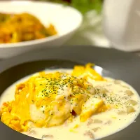 クリームオムライス🥚|lalapoさん