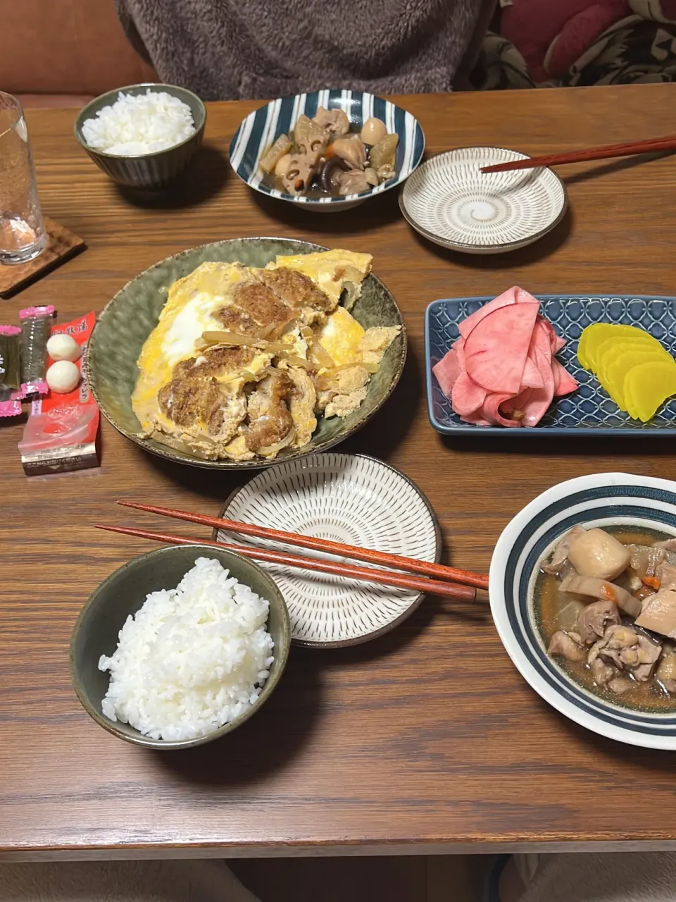 チキンカツ煮！！|メシ日記さん