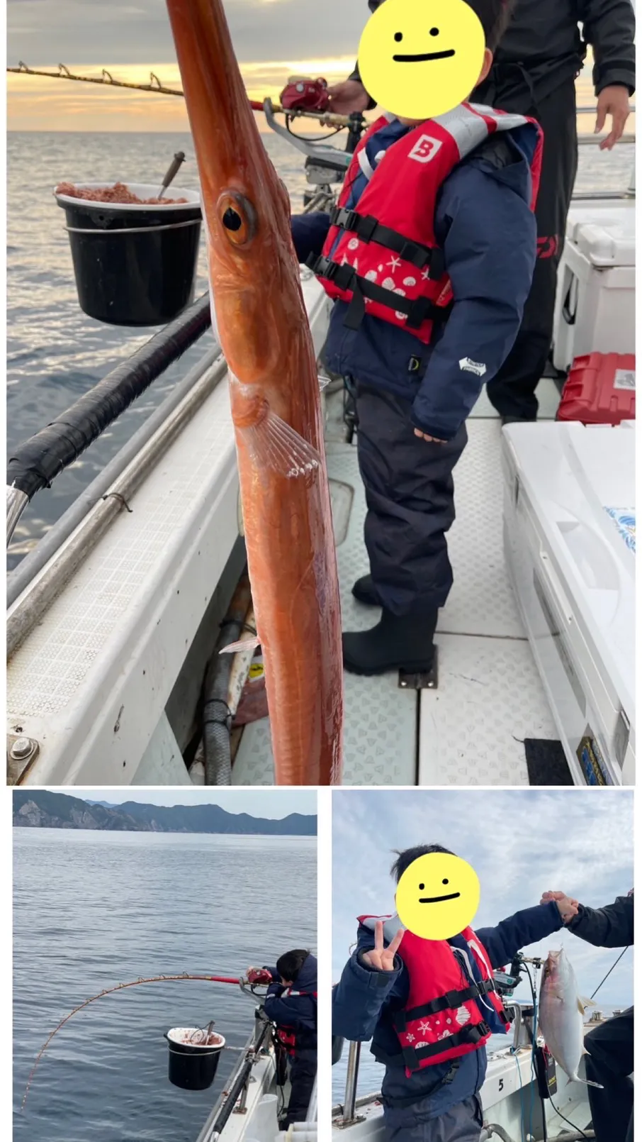 5歳の孫の2回目の船釣り|タマ三郎さん