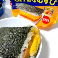 ファミマル　SPAMむすび 玉子焼き・チーズ|四天王さん