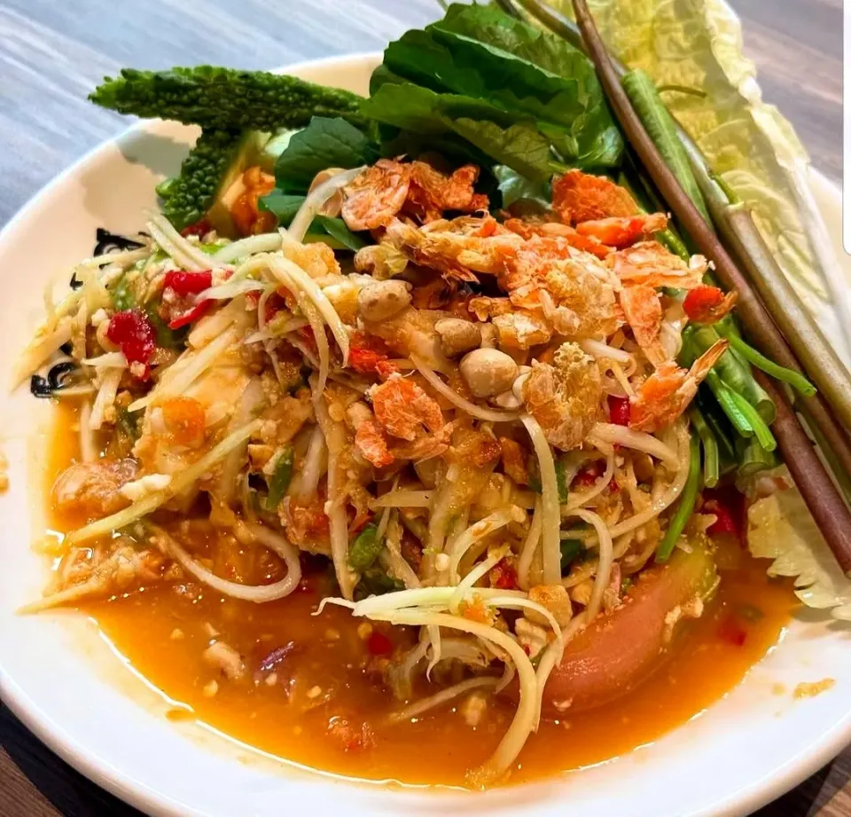 Spicy & Yummy Som Tum 🌶🌶🌶🤤|An'leeさん