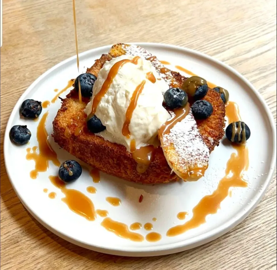 Sweet Dessert w/ Banana French Toast 🍌🍞🍯🤤|An'leeさん