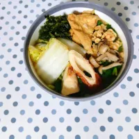 具沢山うどん(ｏ´艸｀ｏ)♪|ぽんすけさん