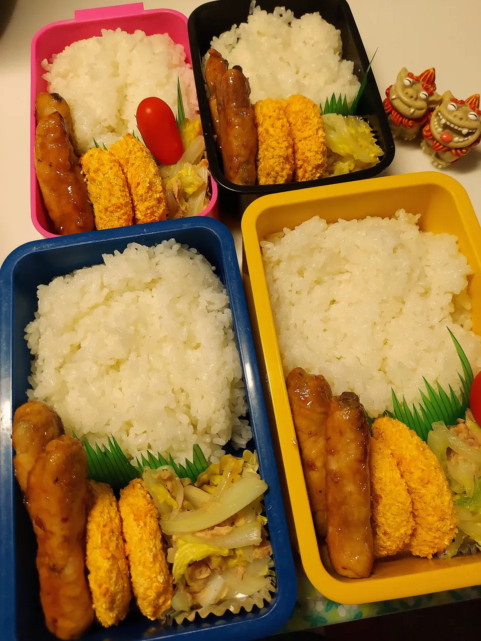 息子弁当､夫弁当､私弁当､娘弁当|みどりさん