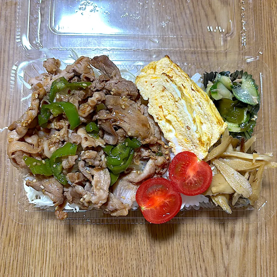 豚こま焼肉弁当|望さん