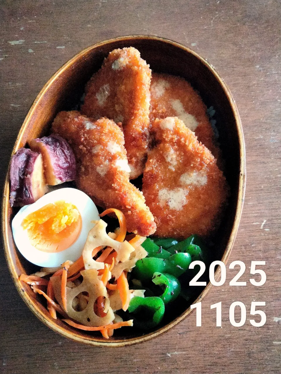 ササミカツ海苔弁|BAUMさん