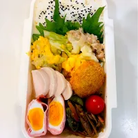 11/5 卵とキャベツ炒め弁当|なおちゃんさん