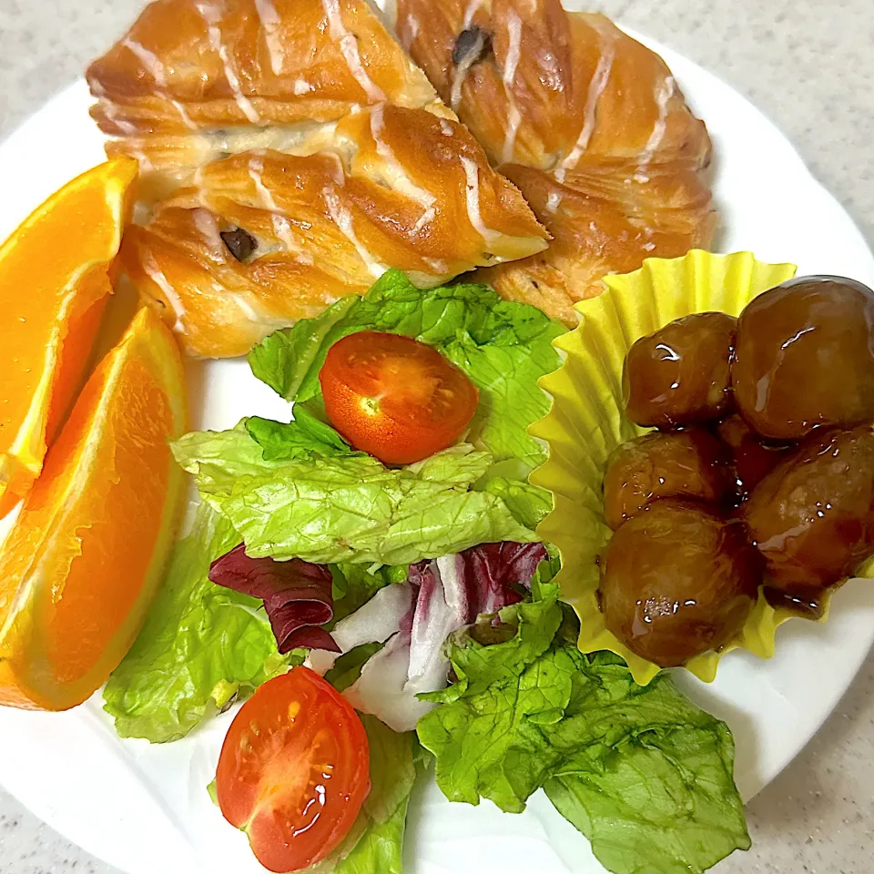 シュガーチョコチップデニッシュモーニング|besさん