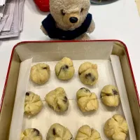 2025/11/4　さつまいもとりんごの茶巾しぼり　Japanese Sweet Potato and Apple Purée Parcels| 21 Boys & 野鳥さん