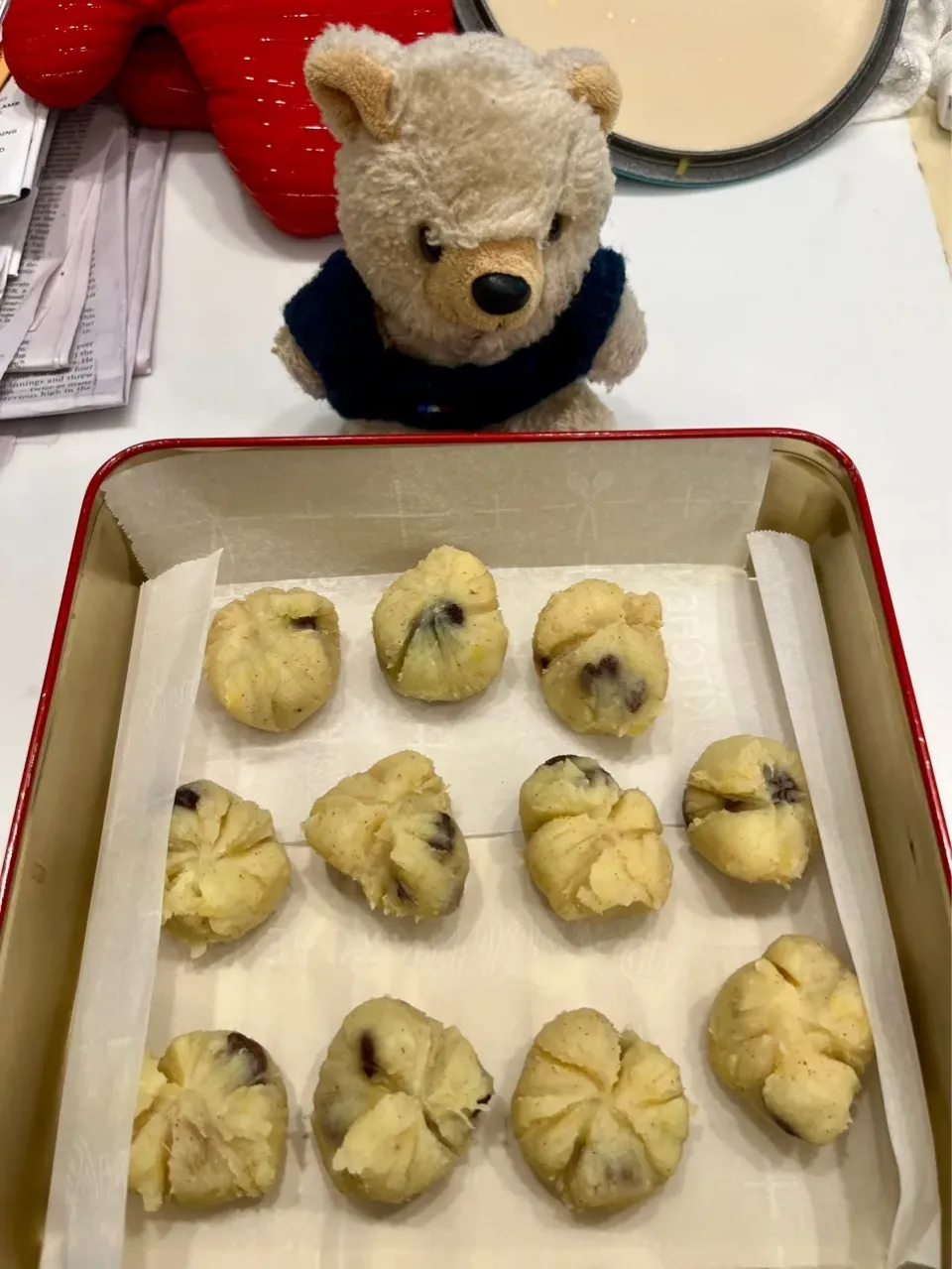 2025/11/4　さつまいもとりんごの茶巾しぼり（りんごの使い途 Part 4）Japanese Sweet Potato and Apple Purée Parcels|21 Boys & 野鳥さん