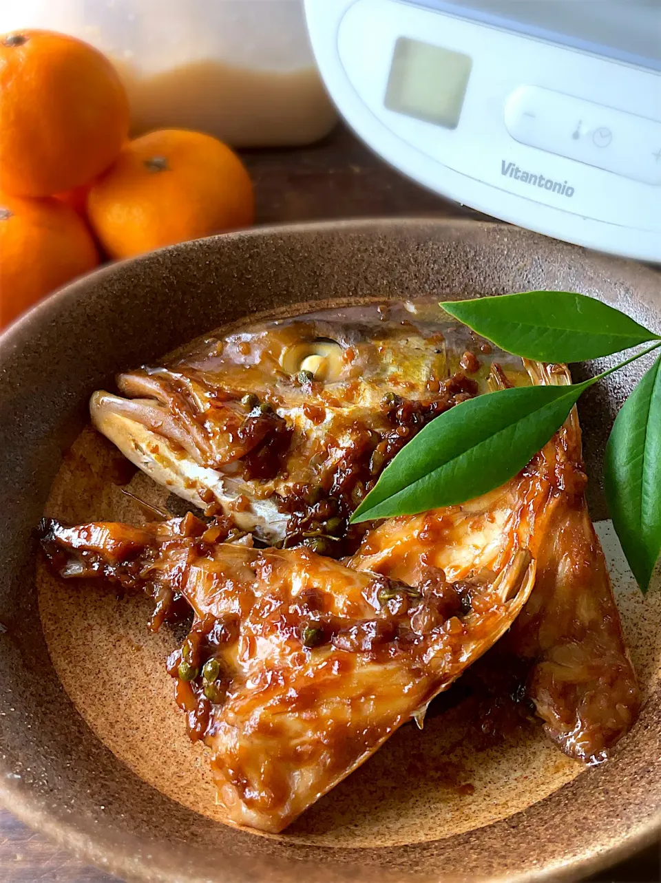 釣り魚🎣カンパチのアラの甘糀煮|9421beruさん