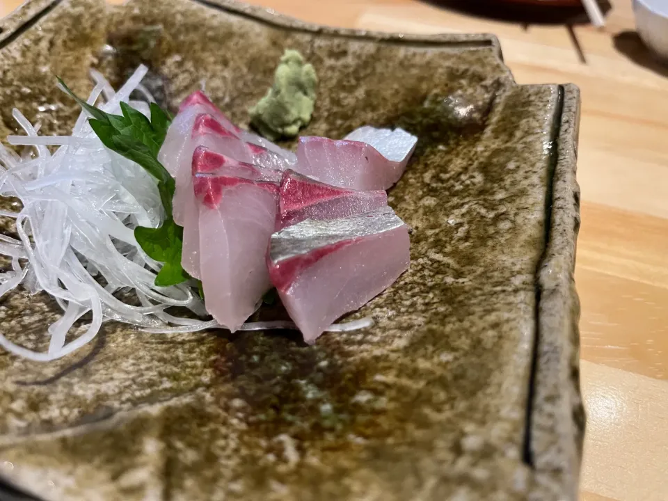 しまあじのお刺身|KOMAさん