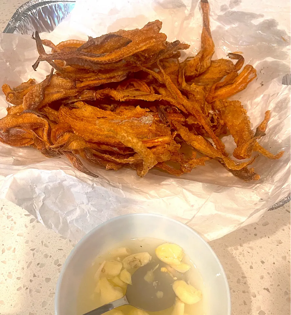 Fried crispy jeprox (smelt)|🌺IAnneさん