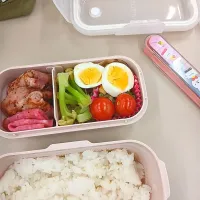 ゆで卵弁当|はるのミルクさん