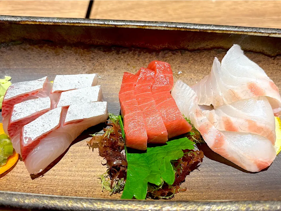 ③10月31日・［居酒屋コース🏮］・お刺身🐟✨|山勝さん