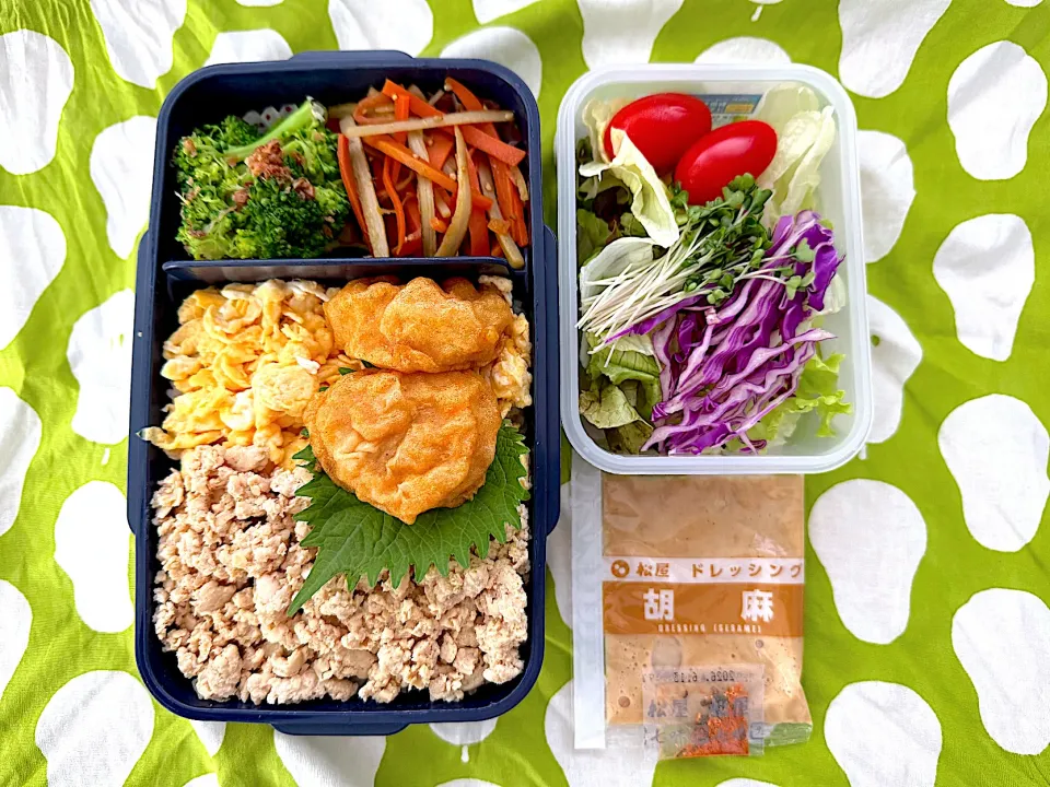 大好きな鳥そぼろ弁当|ヒグッチさん