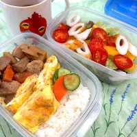 タッパー弁当|p_chanさん