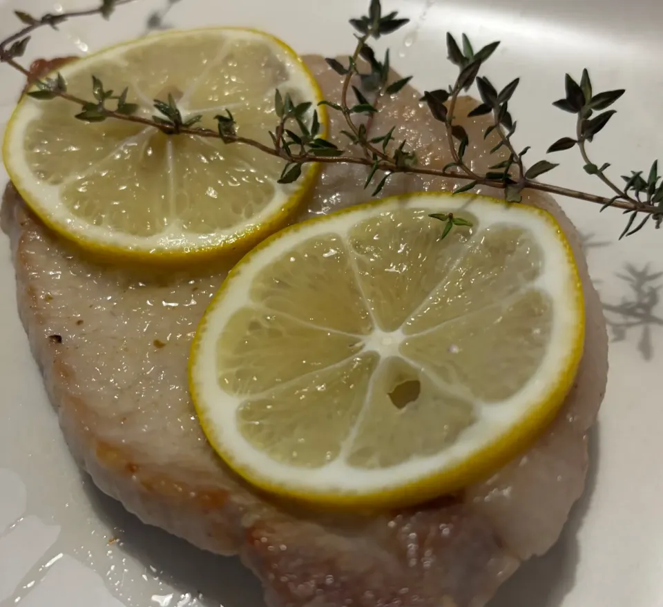 ポークソテーレモン風味|お家でbar!さん