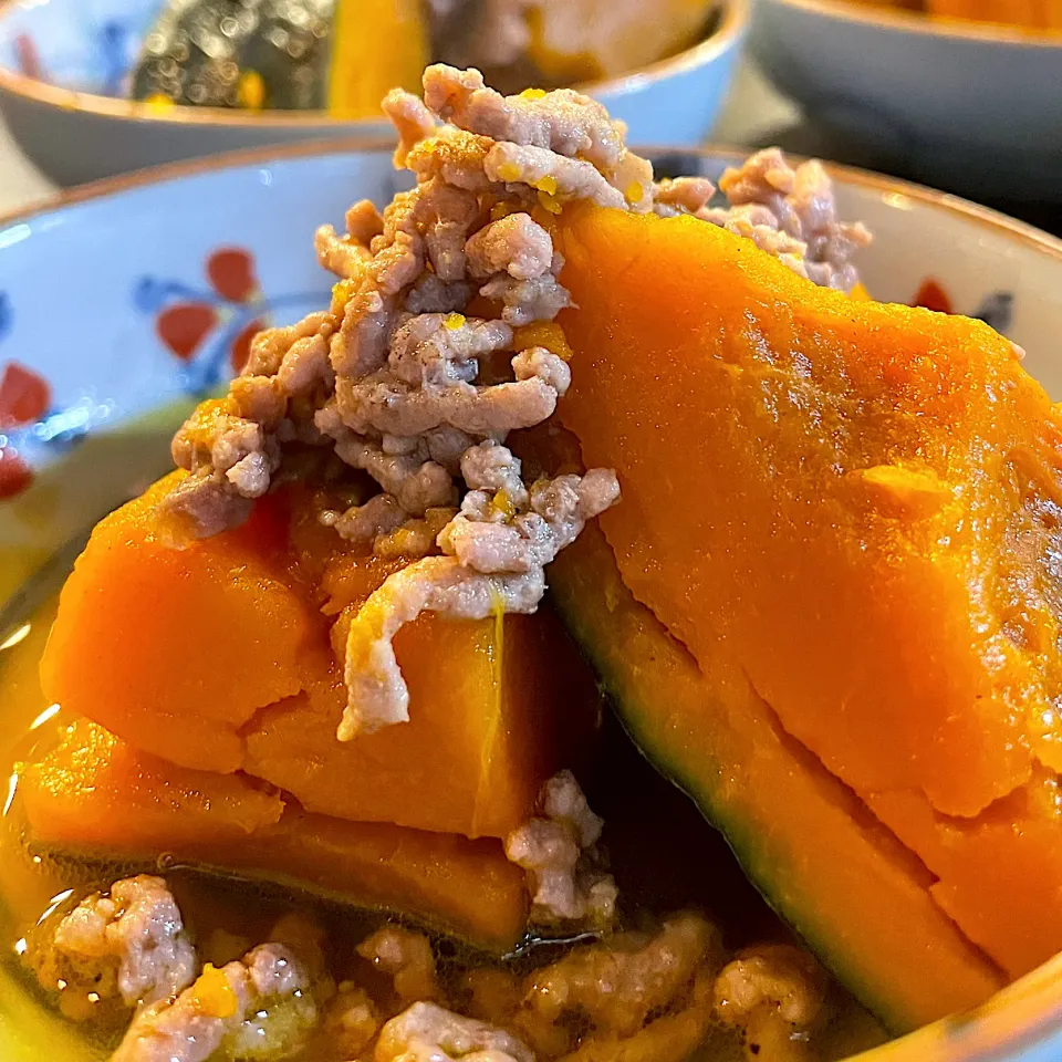 かぼちゃのそぼろ煮|♥ M ♥さん