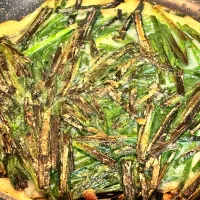 ニラだけチヂミ|のろさん