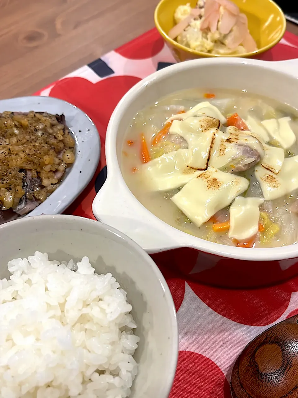 白菜シチューと鰹|𝕒𝕚. 𝕜𝕠𝕞ᵕ̈*さん