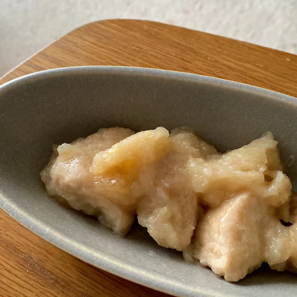 作り置き🥣鶏のみぞれ煮|ここここのかさん