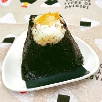 揚げえび餃子おにぎり| アスママさん