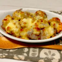 里芋グラタン|もっさんさん