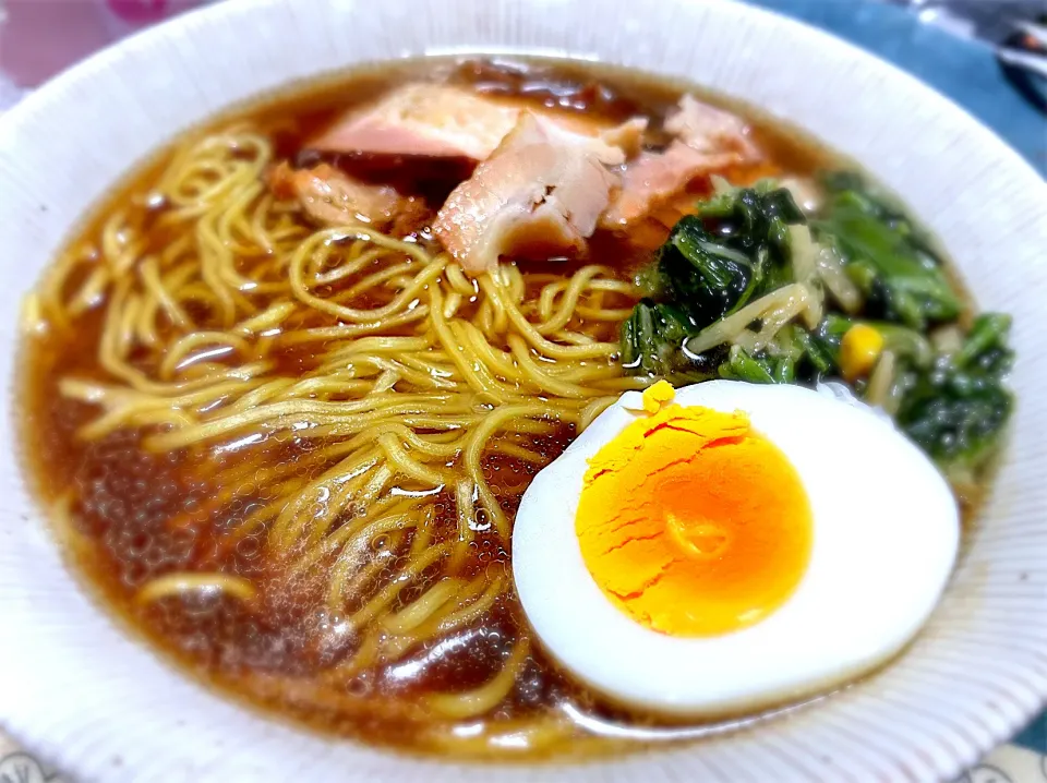 袋麺：らーめんや天金しょうゆ味🍜😋|USOー8000さん